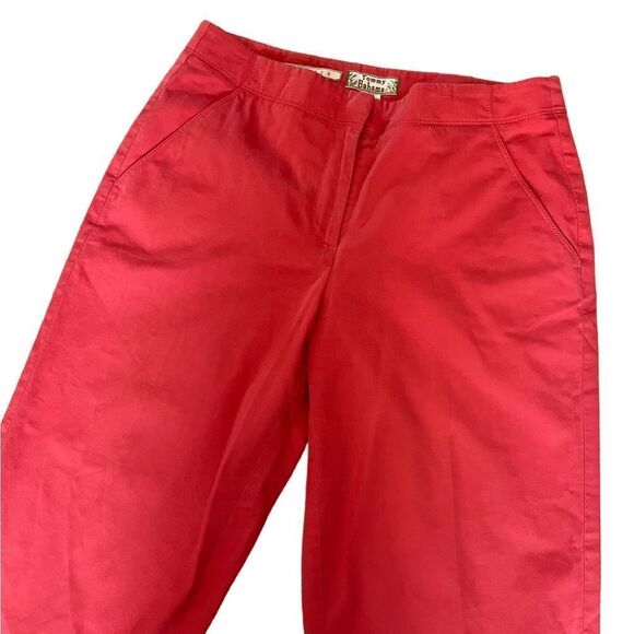 TOMMY BAHAMA Coral Wide Leg Stretch Cropped Capri Pant 6 - Picture 4 of 9